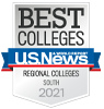 the U.S. News & World Report rankings for Public Regional Colleges South